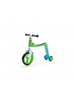 Scoot & Ride Детска тротинетка Highwaybaby+, 2 в 1 Зелено/синя