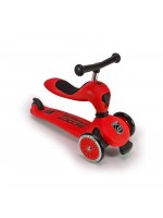 Scoot & Ride Детска тротинетка Highwaykick 1 2 в 1 Червена