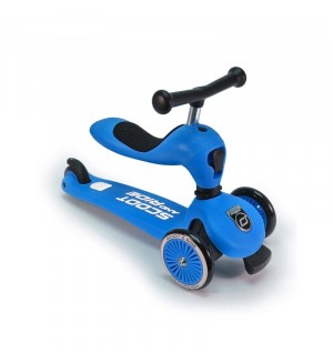 Scoot & Ride Детска тротинетка Highwaykick 1 2 в 1 Синя
