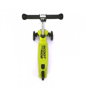 Scoot & Ride Детска тротинетка Highwaykick 3 2 в 1 Лайм