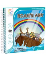 Магнитна игра Smart Games - Noah's Ark, издание за път