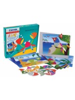 Магнитна мозайка Sepp Jeux iOTOBO – Забавни животни, Полинезия