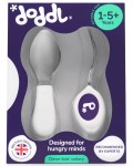 Сет прибори за хранене Doddl - от 2 части, 12м+, индиго
