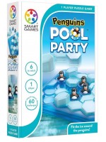 Детска логическа игра Smart Games Compact - Пингвини край басейна