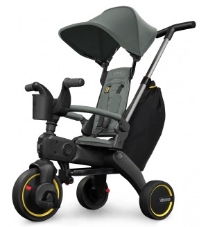 Сгъваема детска триколка Doona - Liki Trike S3, Slate Green