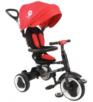 Сгъваема детска триколка QPlay - Rito, Red