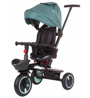 Сгъваема триколка Chipolino - Quick Fold, 360°, алое