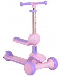 Сгъваема тротинетка 2 в 1 Byox - Evo, Pink