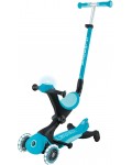 Сгъваема тротинетка 5 в 1 Globber - Go Up Deluxe Lights 360°, синя