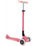 Сгъваема тротинетка Globber - Elite Glow Lights, розова