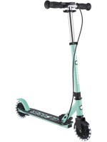 Сгъваема тротинетка Globber - Flow Element Junior Lights, зелена