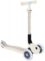 Сгъваема тротинетка Globber - Junior Foldable Lights Eco, бяла Сгъваема тротинетка Globber - Junior Foldable Lights Eco, бяла