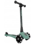 Сгъваема тротинетка Scoot & Ride Highwaykick 3 LED, Forest