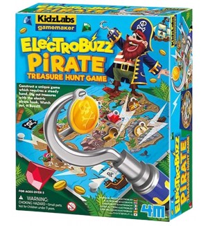Сглоби си игра 4M Kidz Labs - Пиратско Съкровище
