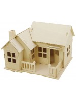 Сглобяем 3D комплект Creativ Company - Къща с тераса