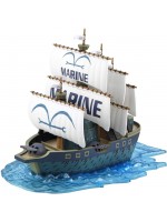 Сглобяем модел Bandai Animation: One Piece - Marine Warship (Grand Ship Collection), 15 cm