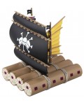 Сглобяем модел Bandai Animation: One Piece - Marshall D. Teach's Pirate Ship (Grand Ship Collection), 15 cm