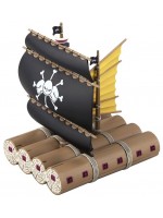 Сглобяем модел Bandai Animation: One Piece - Marshall D. Teach's Pirate Ship (Grand Ship Collection), 15 cm