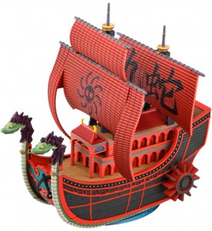 Сглобяем модел Bandai Animation: One Piece - Nine Snake Ship (Grand Ship Collection), 15 cm