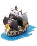 Сглобяем модел Bandai Animation: One Piece - Spade Pirates' Ship (Grand Ship Collection), 15 cm