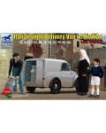 Сглобяем модел Bronco Models Ретро: Автомобили - Италиански лек автомобил с цивилни