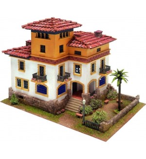 Сглобяем модел Domus Kits - Къща Хавана, Макет с истински тухли