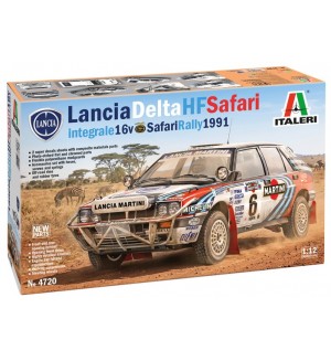 Сглобяем модел Italeri Състезателни: Автомобили - Lancia Delta HF Integrale 16v Safari Rally 1991