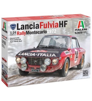 Сглобяем модел Italeri Състезателни: Автомобили - Lancia Fulvia HF Rally Monte Carlo 1972