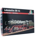 Сглобяем модел Italeri Съвременни: Влакове - Парен локомотив серия-41, епоха III (BR41) H0