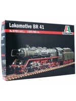 Сглобяем модел Italeri Съвременни: Влакове - Парен локомотив серия-41, епоха III (BR41) H0