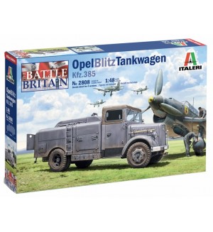 Сглобяем Модел Italeri Военни: Камиони - Германска цистерна Opel Blitz Kfz.385