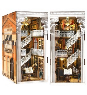 Сглобяем модел MiniCity - Law Library