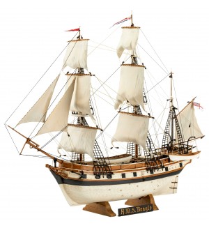 Сглобяем модел Revell Антични: Кораби - Ветроходен кораб H.M.S. Beagle
