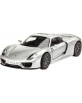 Сглобяем модел Revell Съвременни: Автомобили - Porsche 918 Spyder (с включени аксесоари)
