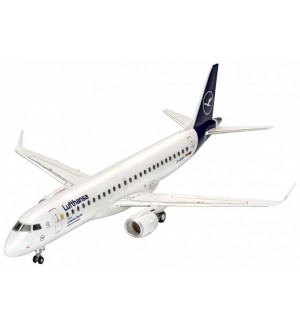 Сглобяем модел Revell Съвременни: Самолети - Embraer 190 Lufthansa New Livery Сглобяем модел Revell Съвременни: Самолети - Embraer 190 Lufthansa New Livery