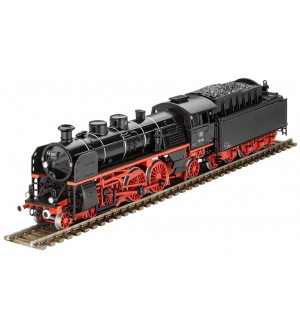 Сглобяем модел Revell Съвременни: Влакове - Локомотив на експресен влак BR 18 505 & Tender 2'3' T38