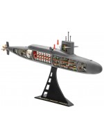 Сглобяем модел Revell Военни: Кораби - Подводница S.S.B. Abraham Lincoln