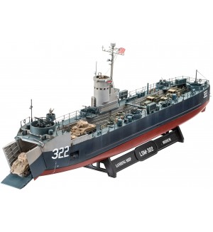 Сглобяем модел Revell Военни: Кораби - Военноморски десантен кораб