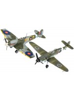 Сглобяем модел Revell Военни: Самолети - Bf109 G-10 & Spitfire Mk. V