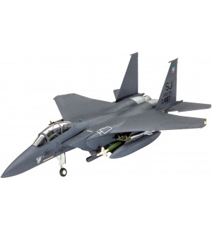 Сглобяем модел Revell Военни: Самолети - Бомбардировач F-15E Сглобяем модел Revell Военни: Самолети - Бомбардировач F-15E