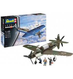 Сглобяем модел Revell Военни: Самолети -  Dornier Do 335