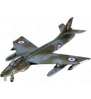 Сглобяем модел Revell Военни: Самолети - Хоукър Хънтър FGA.9