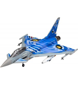 Сглобяем модел Revell Военни: Самолети - Изтребител Eurofighter Тайфун Баварският тигър 2021