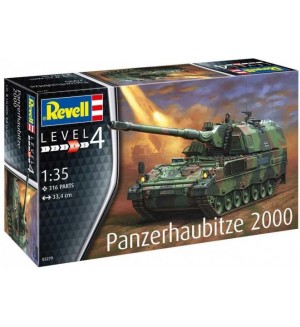 Сглобяем модел Revell Военни: Танк Panzerhaubitze 2000