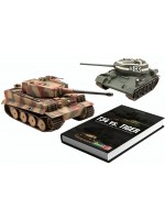 Сглобяем модел Revell Военни: Танкове -  Конфликт на нациите, Втора световна война, Комплект с книга