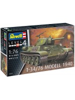 Сглобяем модел Revell Военни: Танкове - T-34/76 Modell 1940