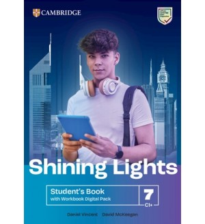 Shining Lights Level 7 Student's Book with Workbook Digital Pack / Английски език - ниво C1+: Учебник и учебна тетрадка