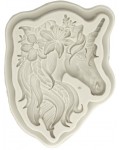 Силиконов молд (форма) Ем Арт - Еднорог, 100 x 132 x 15 mm 