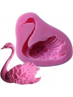 Силиконов молд (форма) Ем Арт - Лебед, 65 x 55 x 15 mm Силиконов молд (форма) Ем Арт - Лебед, 65 x 55 x 15 mm