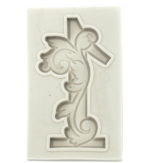 Силиконов молд (калъп) Ем Арт - Цифра 1, 80 x 48 x 8 mm 